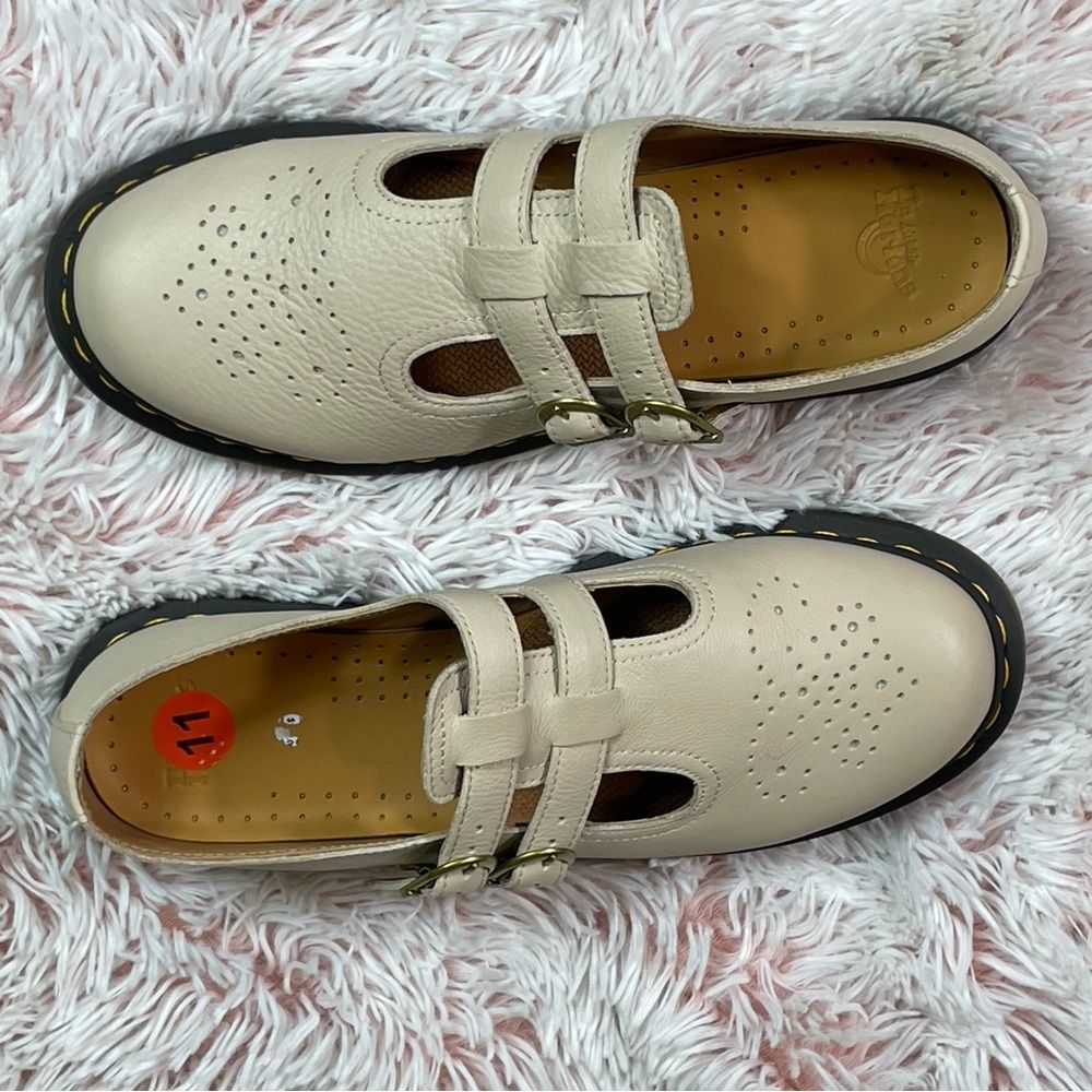 Dr. Martens Cream Flats - Picture 6 of 9
